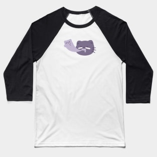 Cat Ghost Baseball T-Shirt